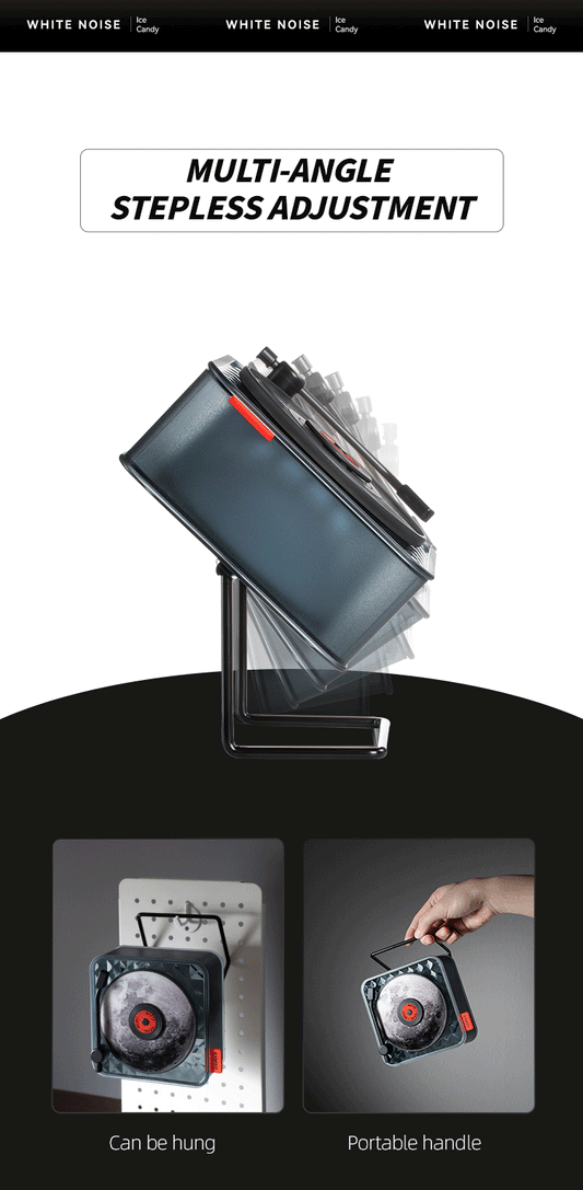 NNEDSZ Green Ice Candy Bluetooth Sound Machine - KW02 Retro Music Player with 1500mAh Battery